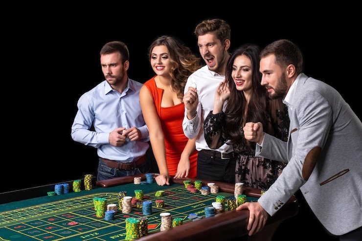 Blueprint Gaming interface on mobile phone showing live casino tables and payment options